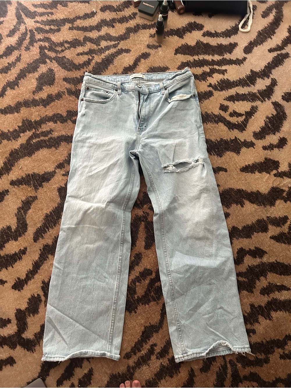 Abercrombie 90s Relaxed Jean High Rise